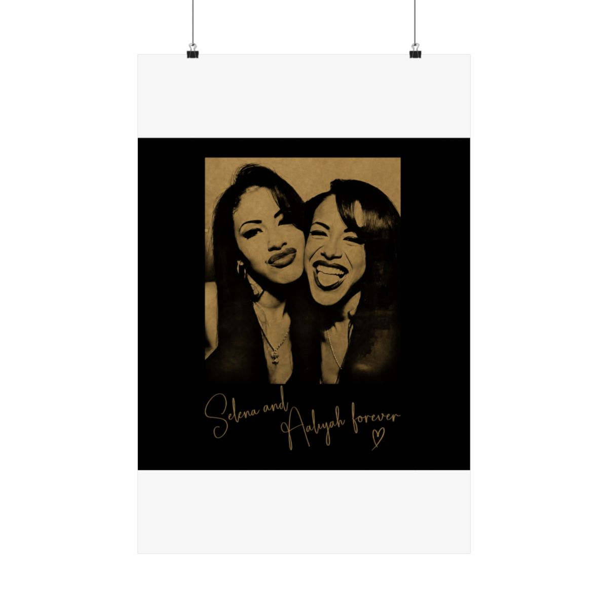 Retro-Selena and Aaliyah Posters and Art | Selena Gomez - Official posters merchandise