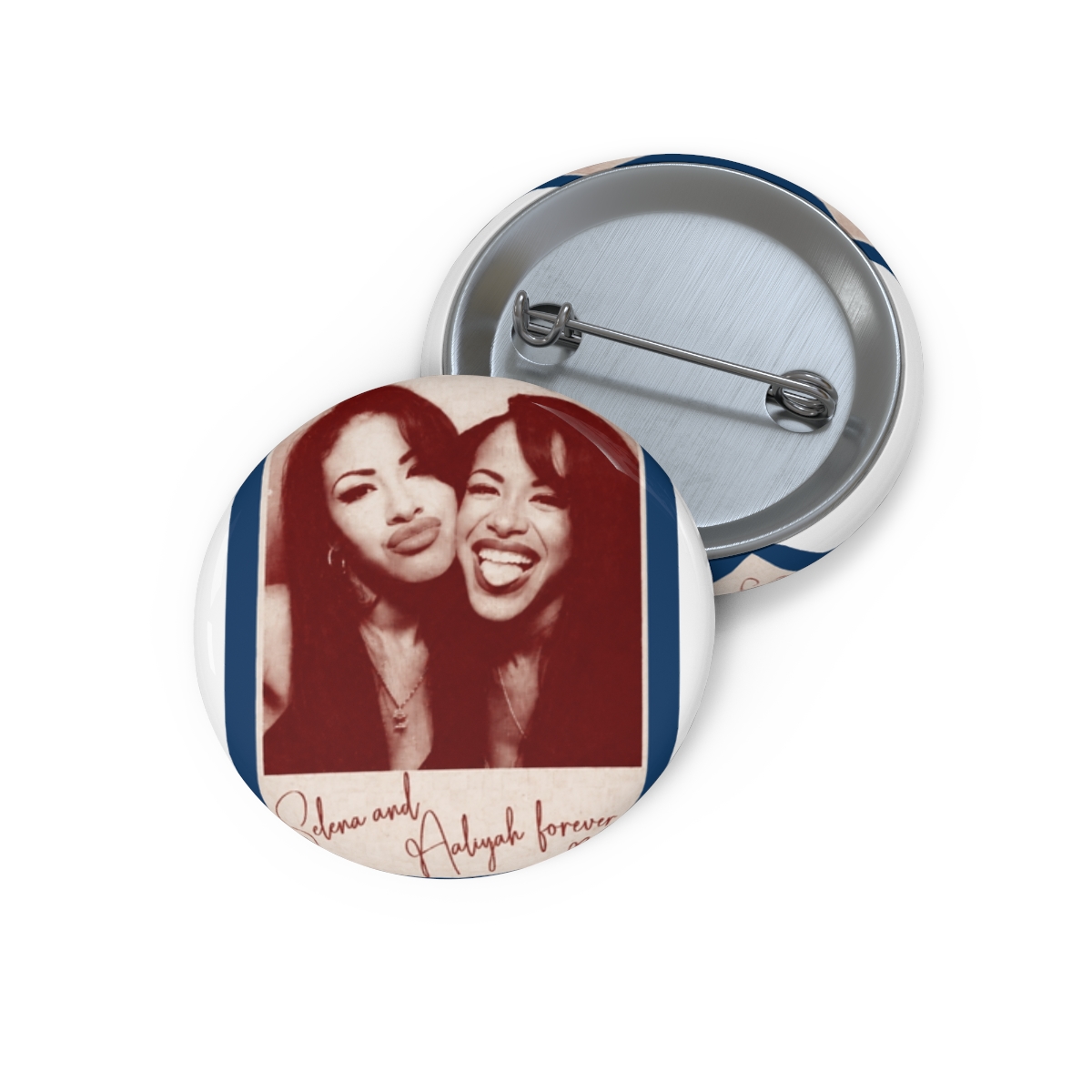 Selena and Aaliyah forever Pin | Selena Gomez
