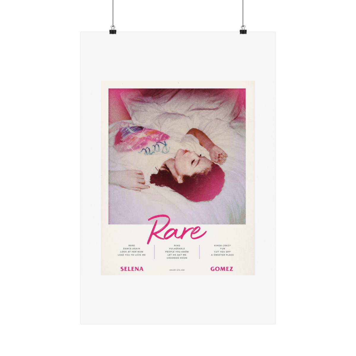 Rare Album Poster | Selena Gomez - Official posters merchandise