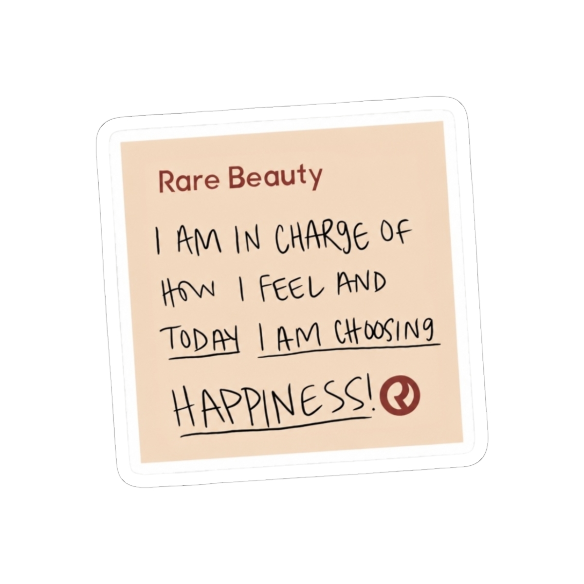 I am in charge of how I feel and today I am choosing happiness - Selena gomez - Official Creator merchandise