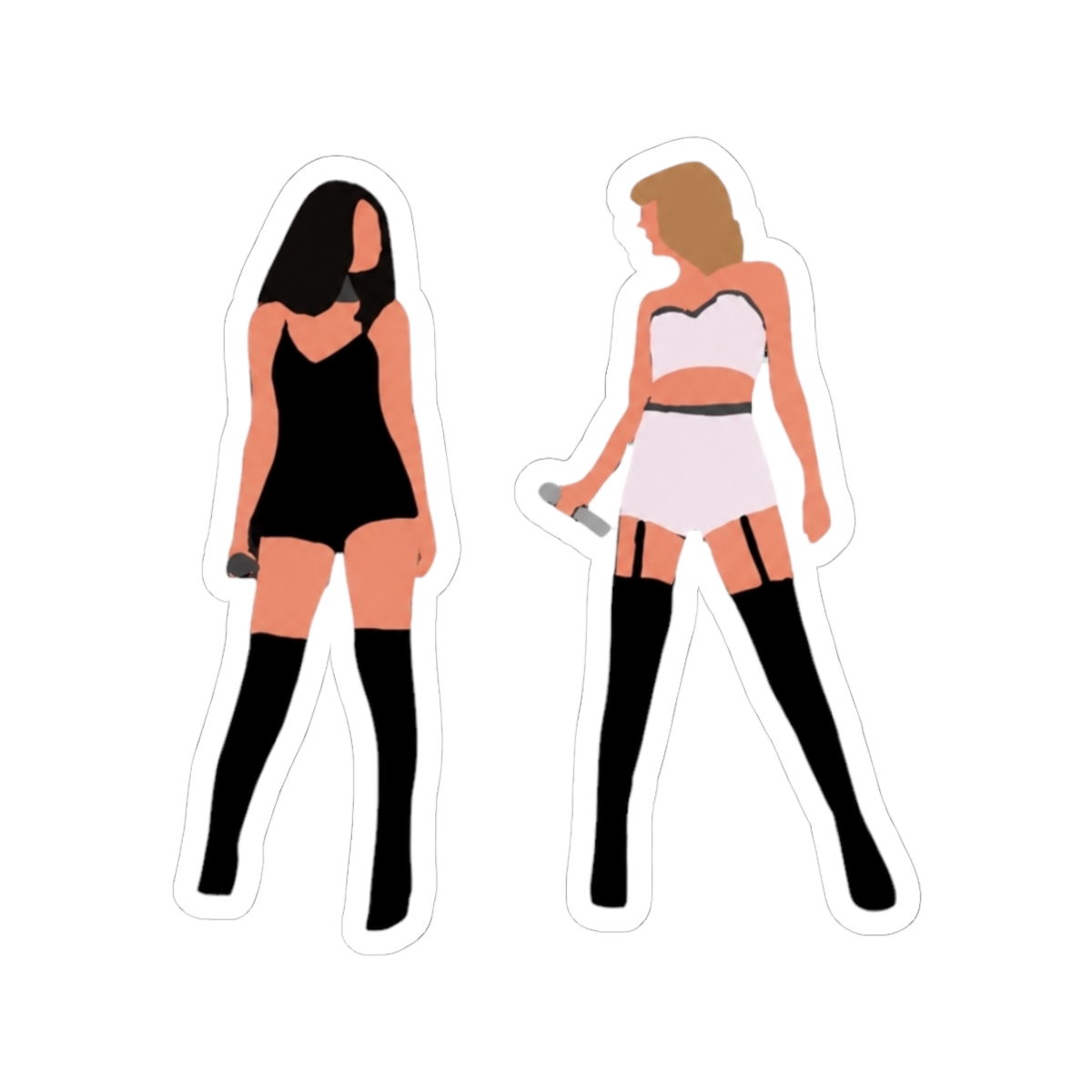 Selena Gomez and Taylor Swift at the 1989 Concert - Official Creator merchandise