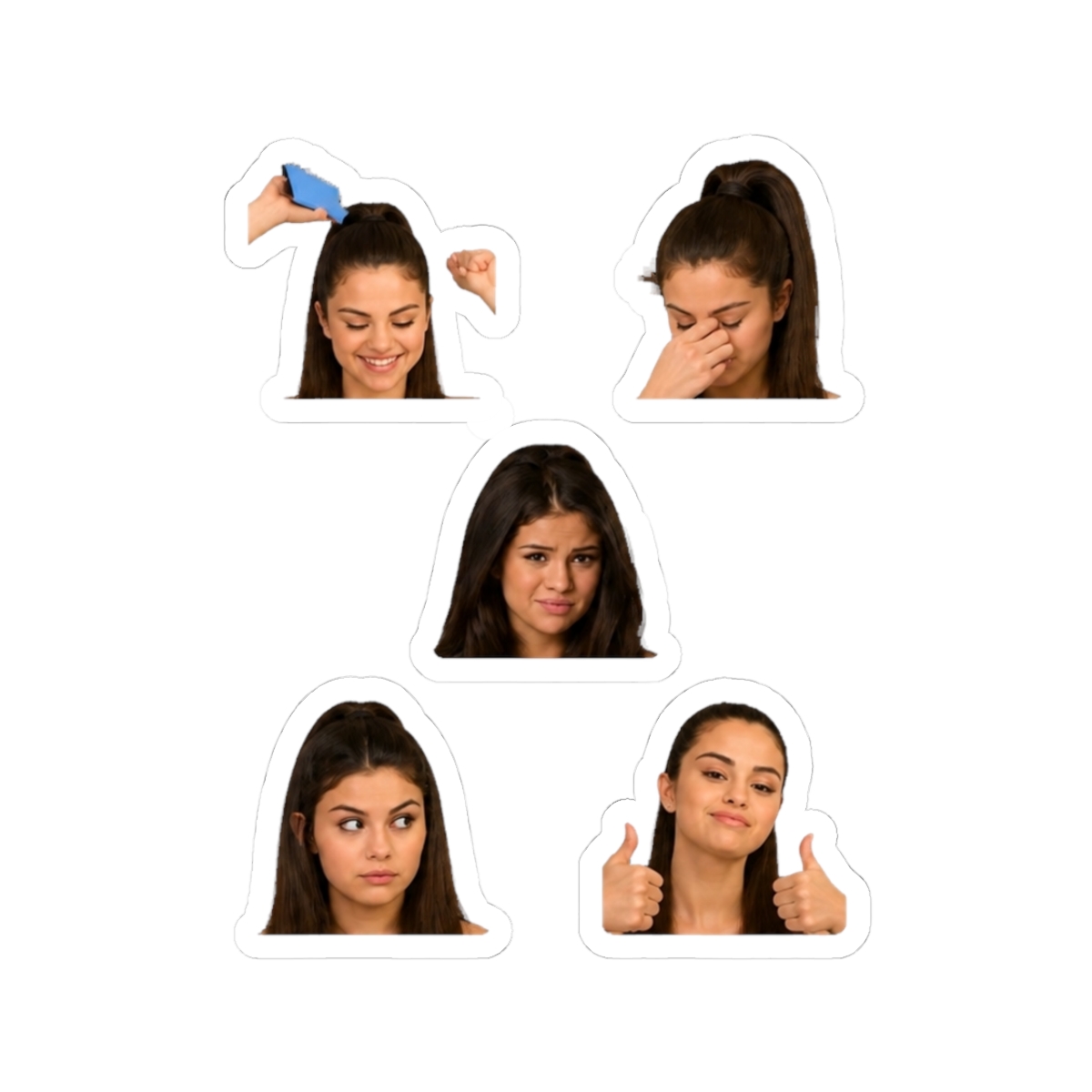 Selena Gomez Meme Sticker Pack - Official stickers merchandise