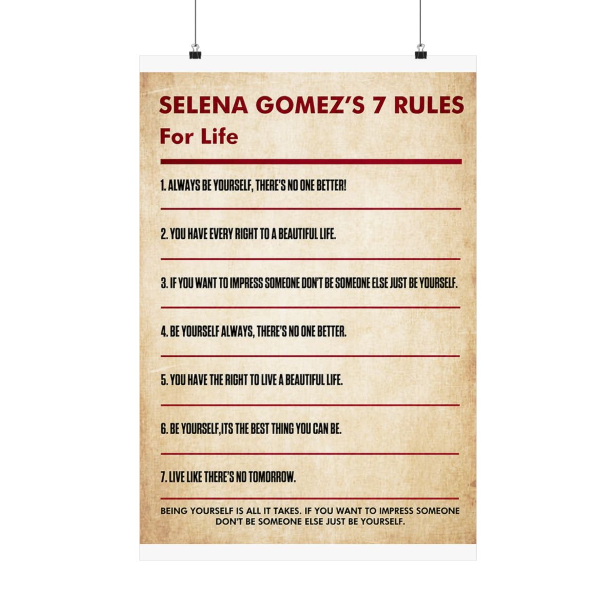 Selena Gomez Quotes Leith Huber.Html - Official Creator merchandise